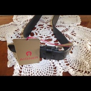 Aigner Leather Belt